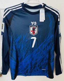 Adidas Y-3 Japan National Football Soccer Team Fan Ver. Home Jersey M #7 MITOMA