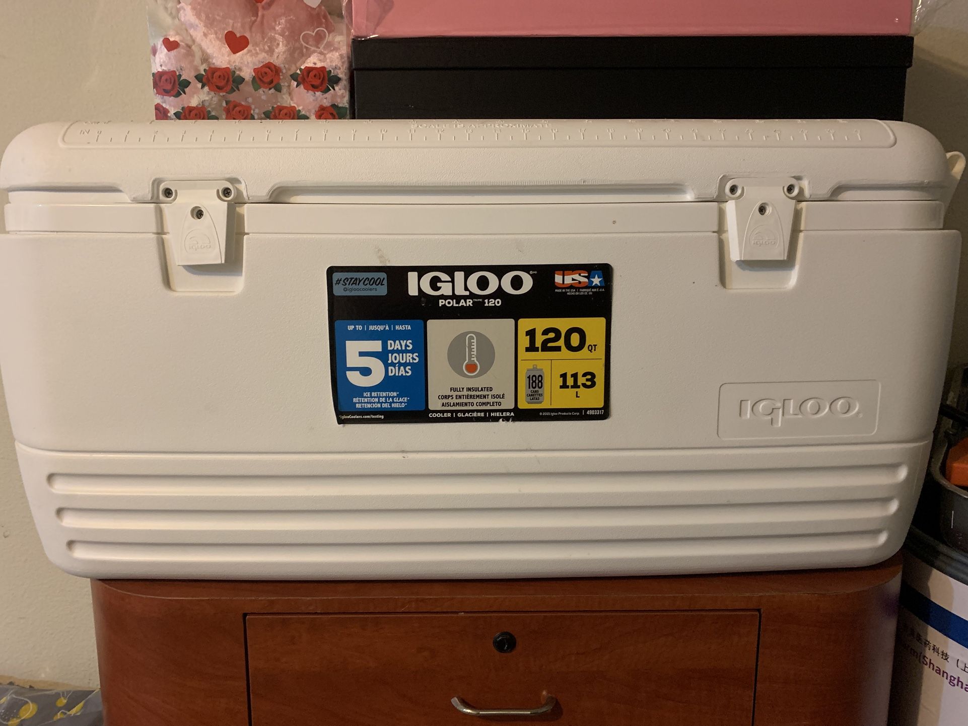 Ice Chest Igloo 120qt Cooler