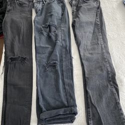 PacSun, BDG & Denim Brand Girls Jeans lot of 3