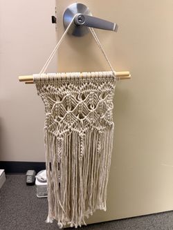 macrame wall hanging