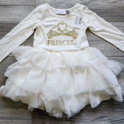 NWT Ivory And Gold Easter Dress
