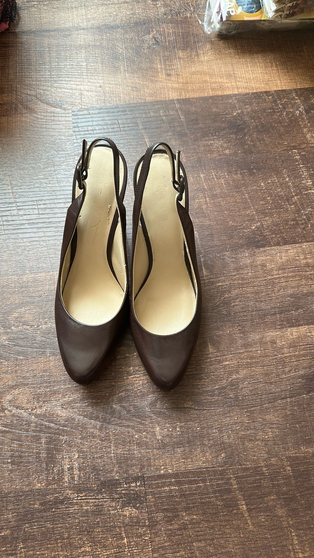 Women Brown Nine West Heels Size 10