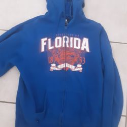 Vintage Florida Gators Full Zip Sweatshirt  Size Large