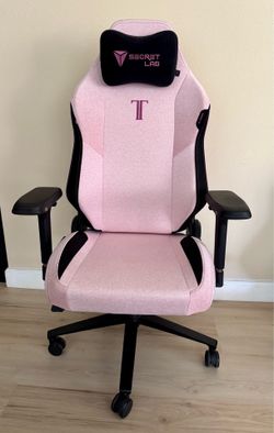 Like new Small secret lab gaming office chair Pink