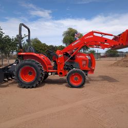 2019 Kubota L3901 Tractor Loader Boxblade