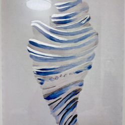 Framed Ocean Shell Art 