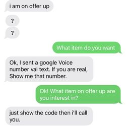 SCAM WARNING