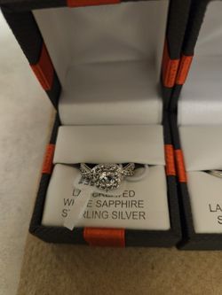 Silver RINGS SIZE 7