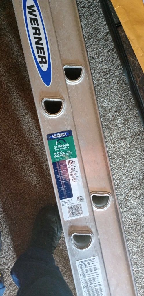Brand New 16ft Werner Aluminum Ladder