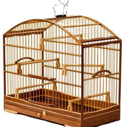 Brazilian Wooden Bird Cage