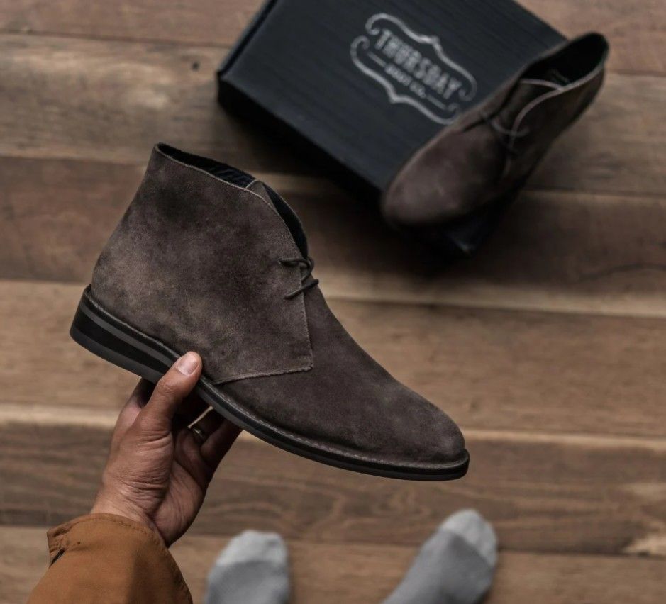Thursday Boots Chukka Suede Ash