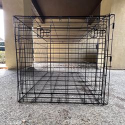 Foldable Metal Dog Crate