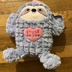 Aurora 10 in. Witty JUST Sayin Stuck On You Sloth Expressive Characters Quirky