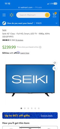 Seiki 42’ TV