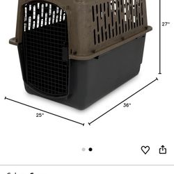 Petmate Ruffmaxx Camouflage Dog Kennel Pet Carrier & Crate 36" (50-70 Lb), Outdoor And Indoor For Large, Medium, And Small Dogs - Made From Recycled M