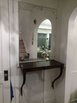 Antique shelf