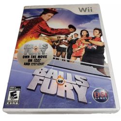 🔴Balls of Fury (Nintendo Wii, 2007) Complete