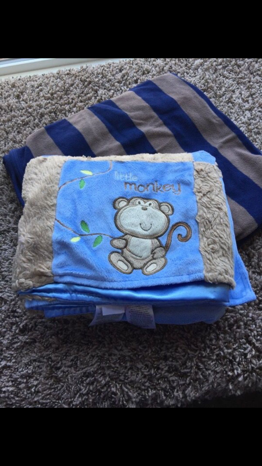 2 Cute baby blankets