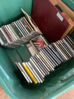 Large Music CD Collection + Vintage Record Album & Signed Mills Brothers Record