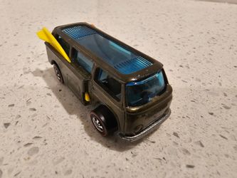 Vintage 1969 Hot Wheels Redline Beach Bomb - Olive Green HK Casting - 100% Original Surfboards