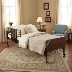 Adjustable full automatic senior bed