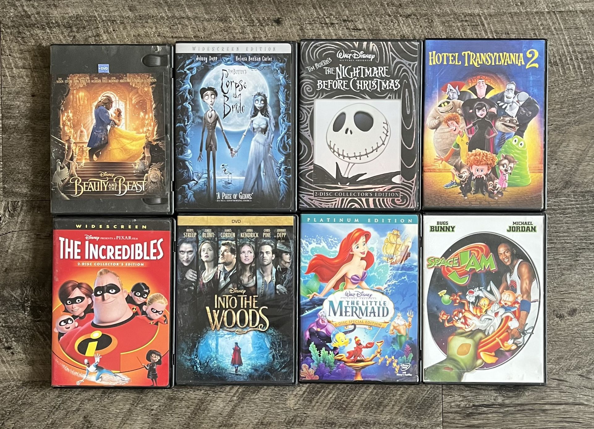 Disney Movies, DVD Lot (Lot of 8 Movies)
