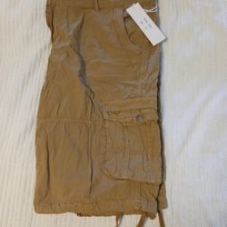 Young Men's / Mens Cargo Shorts Size 38Waist Slim Fit