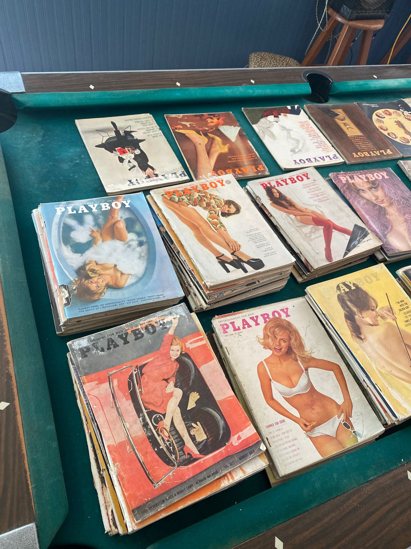 98 Vintage Playboy Magazines