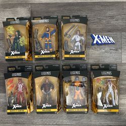 Marvel Legends Warlock Wave Polaris. Cyclops, Shatterstar, Sunfire, Wolverine Old Man Logan, Colossus, Dazzler Figures