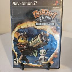 Ratchet & Clank Going Commando Sony PlayStation 2 PS2 Complete In Box W/Manual 