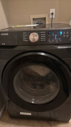 Samsung Front Load Washing Machine Black