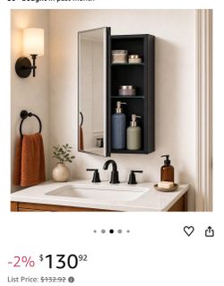 Brand new Bathroom Mirror Cabinet