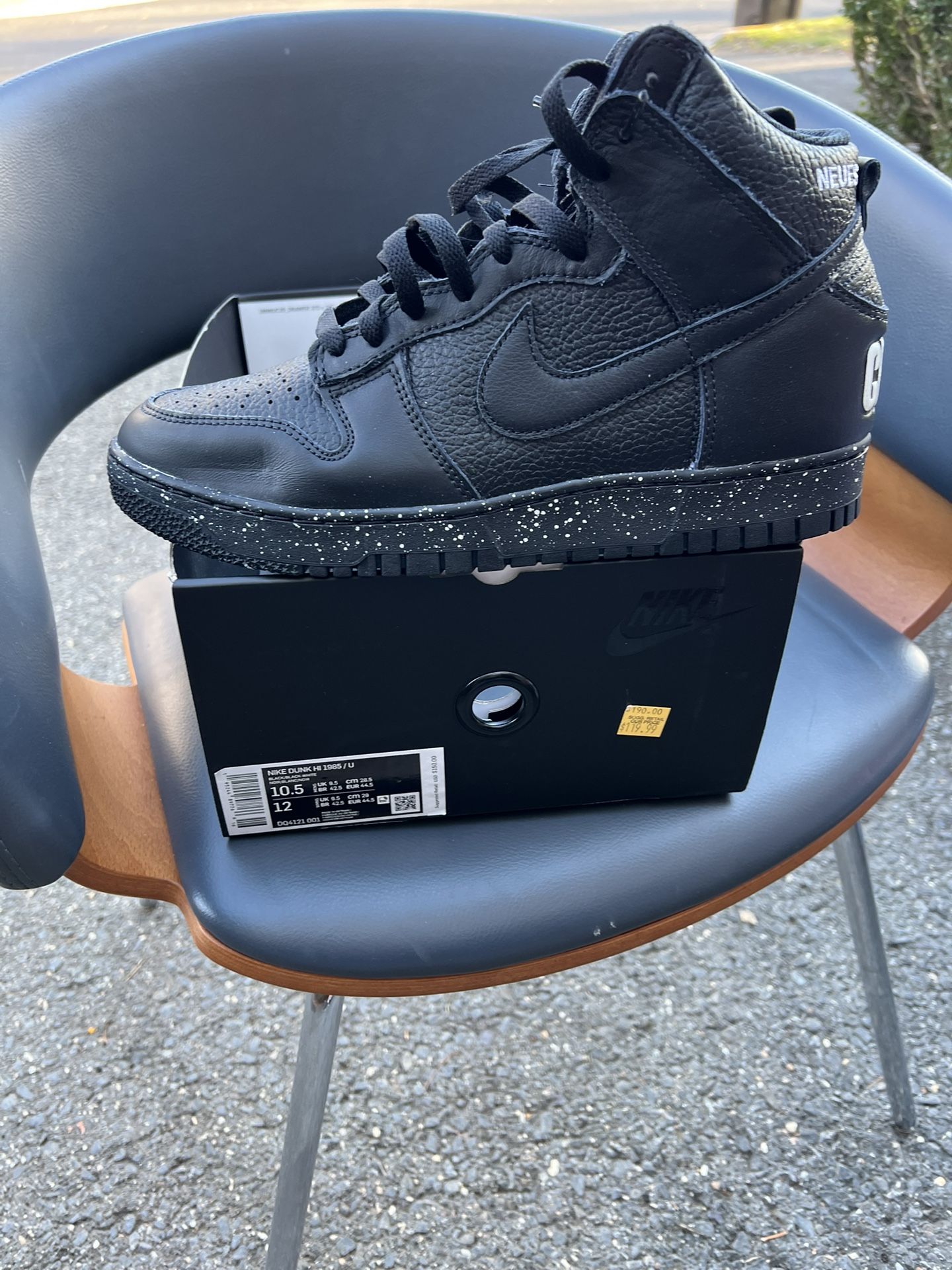 Nike Undercover x Dunk 1985 Chaos -Black - Men’s 10.5