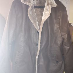 Brand New Sheepskin Leather Jacket