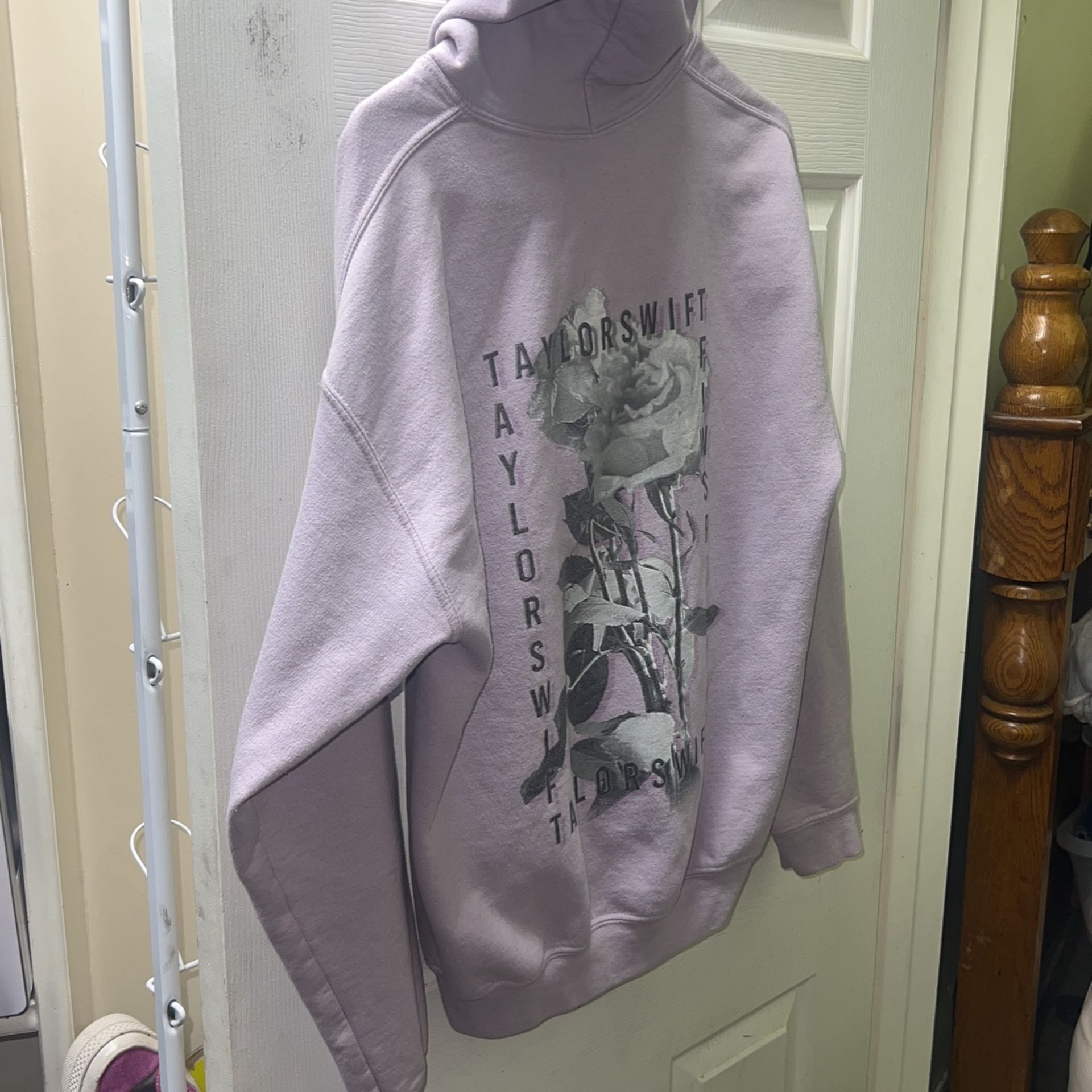 Taylor Swift Purple Medium Concert Rose Hoodie 