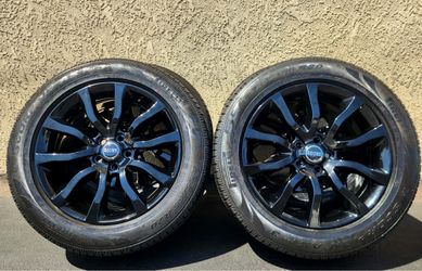 20” Range Rover Discovery black Wheels and Tires
