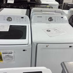Samsung Washer Gas Dryer Set