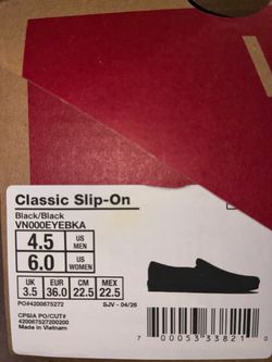 Vans Slip On