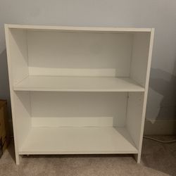 Bookshelf Bookcase Small White 