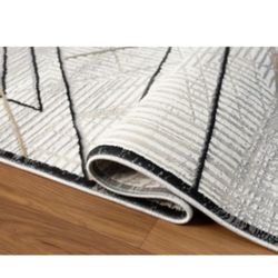 8/10 Brand New Modern Rug Carpet