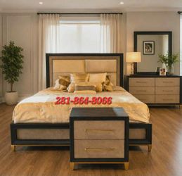 New Oversized Queen 6pc Bedroom set