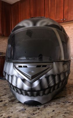 Skull Harley Davidson Motorcycle Helmet