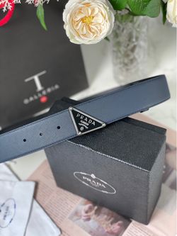 Prada Men’s Belt With Box 2026 New