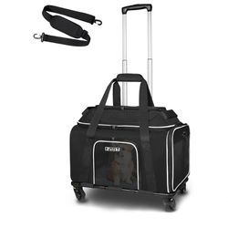 New!✨ 19x13x9.5 Expandable Pet Carrier With Wheels SW Airline Approved