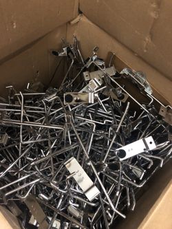 Brackets for slot walls and Grill