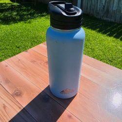 HydraPeak Blue Insulated Stainless Steel Water Bottle with Handle