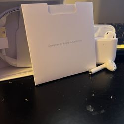 Airpods 2 With Wireless Charger Unopened
