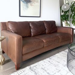 Futura Turner Leather Sofa For In