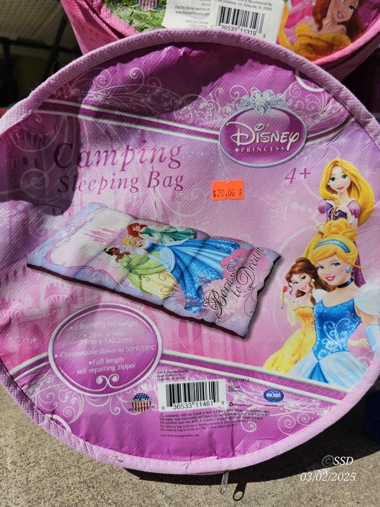 Disney Princess Sleeping Bag