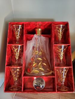 Laurus RCR Liqueur Set W/6 Glasses